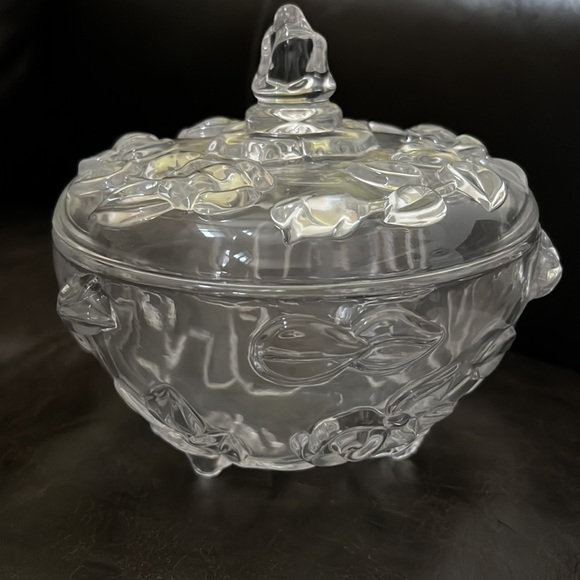 7” crystal candy box with stand HE-7501, New in box - Picture 12 of 16